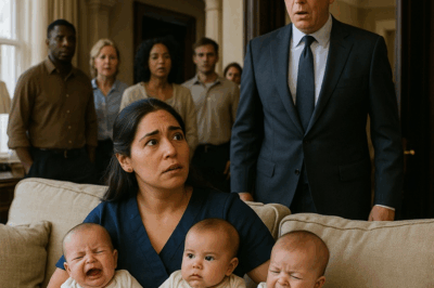 Millonario queda en shock: su empleada aparece con tres bebés