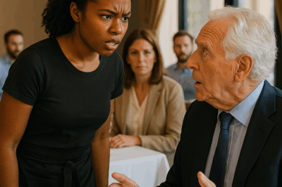 “Millonario humilla a una camarera negra hablando en francés — segundos después, su respuesta lo deja sin aliento”