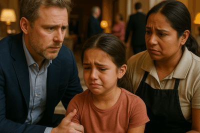 El multimillonario encubierto halló a la hija de su empleada llorando… y descubrió algo devastador