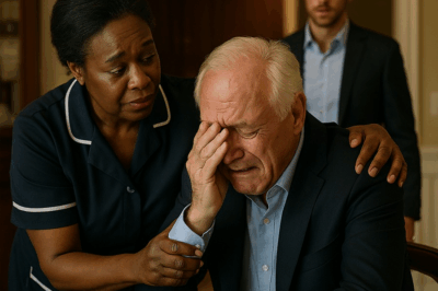 Millonario ve a su padre llorar con la sirvienta—y descubre todo