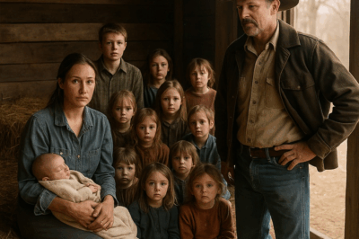 Viuda con 11 hijos es expulsada y un vaquero cambia su destino