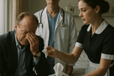 El millonario lloró, el médico calló y solo la sirvienta actuó