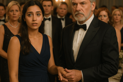 “La humillaron por ser solo una empleada en la gala más lujosa del año. Se rieron de su vestido sencillo, de su lugar entre los sirvientes. Pero cuando el dueño multimillonario tomó su mano frente a todos, el silencio fue absoluto. Nadie imaginó que aquella noche destruiría reputaciones, revelaría secretos… y enseñaría que la dignidad puede brillar más que los diamantes.”