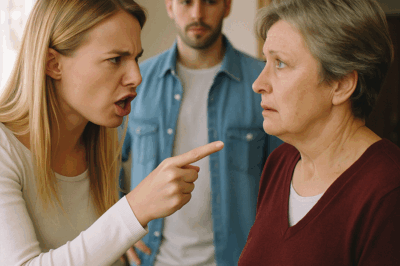 “La nuera insultó a su suegra llamándola ‘una carga’ — sin saber que su esposo la escuchaba desde la puerta y su vida cambió para siempre”