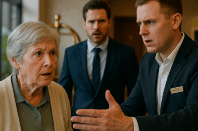 “La echaron del hotel por su ropa sencilla — sin saber que su hijo era el dueño multimillonario que estaba a punto de llegar”