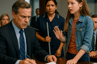 Millonario iba a firmar en alemán… hasta que lo detuvo una niña