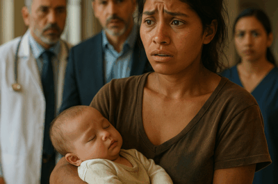 “Nadie podía salvar al hijo del millonario. Los médicos se rindieron, los remedios fallaron, y la esperanza parecía perdida… hasta que una joven pobre apareció en la puerta de la mansión y, con un gesto tan simple como inexplicable, hizo lo imposible. Lo que ocurrió frente a los ojos del empresario y su equipo médico desafió toda lógica y cambió para siempre la manera en que entendían el amor, la fe y la vida misma.”