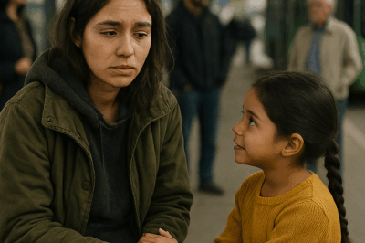 “La frase que detuvo a toda una ciudad: una niña mexicana de 6 años se acercó a una joven sin hogar en una parada de autobús y lo que dijo dejó a todos temblando de emoción. Nadie podía creer lo que ocurrió después… un giro inesperado que transformó dos vidas para siempre.”
