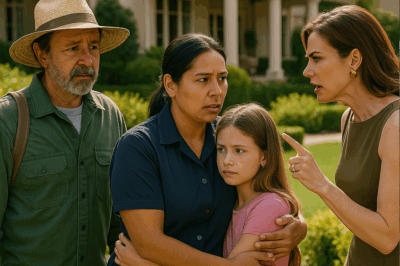 “Un millonario disfrazado de jardinero presencia una escena que jamás imaginó: su empleada arriesga todo para proteger a su hija de la fría madrastra que gobierna la mansión. Lo que descubre desata una cadena de secretos, traiciones y revelaciones que ponen en jaque a toda la familia.”