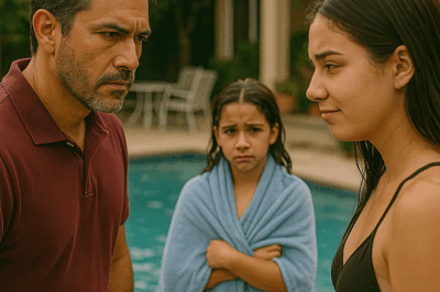 Cuando aquella mujer empujó a mi hija a la piscina frente a todos, comprendí que mi silencio sería mi arma más poderosa, y comencé un plan discreto que revelaría verdades ocultas y cambiaría nuestro destino para siempre