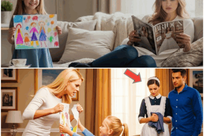 “Un millonario canceló su boda el mismo día del enlace después de que su prometida rompiera el dibujo que su pequeña hija le había hecho con amor. Lo que parecía un simple arranque de mal humor se transformó en la revelación más impactante: una verdad que desnudó la verdadera cara de su futura esposa y salvó al empresario de un destino que habría destruido su familia.”