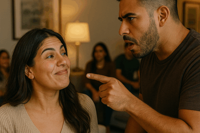 Mi esposa bromeó delante de nuestros amigos