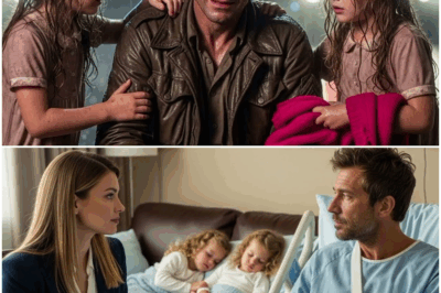 “Las gemelas gritaban pidiendo ayuda desde un lugar que nadie veía… y el único que escuchó sus voces fue un padre soltero, veterano y sin hogar, que no dudó ni un segundo en lanzarse al rescate. Nadie imaginó lo que descubriría allí dentro, ni la decisión que tomaría después, que dejaría a la policía, a los vecinos y a toda la ciudad completamente conmocionados.”