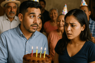 “El día que recibí un pastel de cumpleaños con una nota que decía