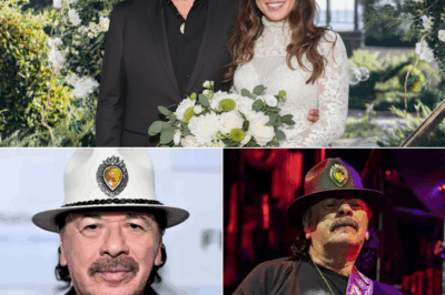 Entre aplausos congelados y miradas incrédulas, el legendario Carlos Santana, de 78 años, pronuncia un inesperado «la amo» en el altar y confiesa quién cambió en silencio el rumbo de su vida