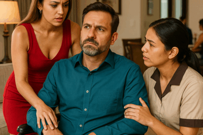 “El millonario fingió estar paralizado para poner a prueba el amor de su novia… pero nunca imaginó que la verdad la demostraría la empleada más humilde de su casa”