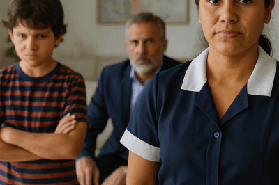 “Ninguna empleada duraba más de una semana en la mansión del multimillonario. Nadie soportaba su carácter, su frialdad ni las estrictas reglas de su casa… hasta que llegó una mujer distinta. Lo que ocurrió después sorprendió a todos: una historia llena de misterio, redención y emociones que demostró que incluso los corazones más duros pueden cambiar cuando se cruzan con alguien que no teme decir la verdad ni mostrar compasión.”