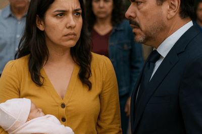 “Años después de que un millonario humillara públicamente a su esposa por no poder darle un hijo, creyendo que jamás volvería a verla, la mujer regresó un día inesperado con una prueba tan impactante que dejó a toda la comunidad en absoluto silencio. Lo que reveló no solo cambió su historia, sino que desmontó por completo todo lo que él creía saber.”