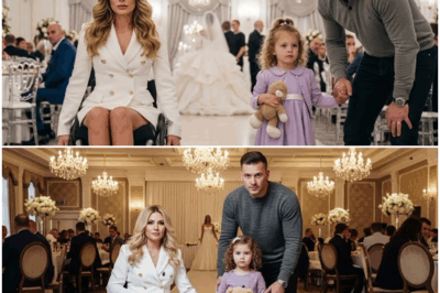 “En plena boda, mientras todos reían y bailaban, la directora ejecutiva en silla de ruedas permanecía sola en su mesa… hasta que un padre soltero se acercó, la miró a los ojos y le preguntó con una tranquilidad desconcertante: ‘¿Quieres ser mi acompañante esta noche?’ Lo que ocurrió después dejó a los invitados paralizados y desató una historia inesperada de valentía, ternura y una conexión que nadie había visto venir.”