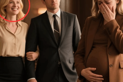 “En medio de una disputa silenciosa pero devastadora, la acompañante del empresario no pudo contener su risa mientras la esposa embarazada contenía las lágrimas; nadie imaginaba que, instantes después, el multimillonario subiría al estrado de la reunión familiar para revelar una verdad tan impactante que detuvo la sala entera y cambió sus destinos para siempre.”