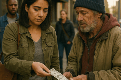 “Solo tenía cinco dólares… y los regaló todos. Nadie entendió por qué hasta que una cámara de seguridad reveló lo que hizo después, cambiando no solo su destino, sino el de una ciudad entera.”