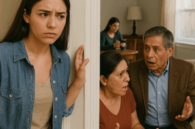 “Una noche escuché a mis padres decirle a mi hermana que vivir conmigo era insoportable y que deseaban que me mudara; dos semanas después, cuando les conté la verdad sobre lo que había descubierto, el silencio cambió todo para siempre.”