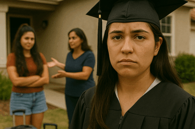“El día de mi graduación, mi madre me echó de casa sin pensarlo dos veces y entregó mi habitación a su hija favorita; tres años después, cuando regresé convertida en alguien que jamás esperó ver, su sonrisa desapareció por completo.”