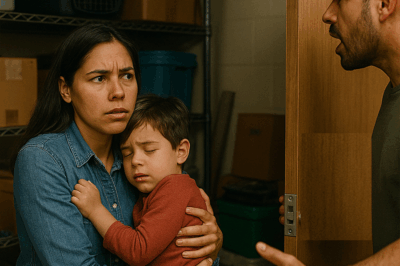 T-Mi esposo me encerró en la bodega con nuestro hijo con fiebre para irse de vacaciones con su amante, pero jamás imaginó cómo me levantaría de esa traición