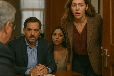 Desesperada, fui a la oficina del notario sabiendo que allí me esperaban mi exmarido, su amante y los abogados. Creí que solo firmaría el divorcio… pero lo que descubrí en ese escritorio cambió mi vida para siempre. Aquel día entendí que a veces, perderlo todo es la única forma de ganar.