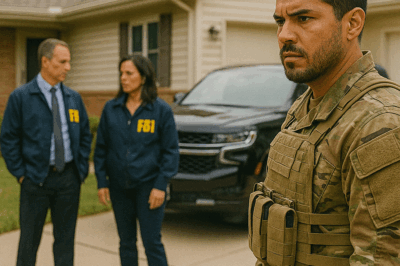 Regresé de una misión clasificada y encontré la camioneta del Director del FBI en mi cochera… desatando un secreto imposible de ignorar