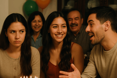 En la cena de cumpleaños de mi hermana, su novio se burló de mi “pequeño proyecto de programación” mientras mis padres reían, sin imaginar que ese desprecio sería el inicio de algo que más tarde los dejaría completamente sin palabras