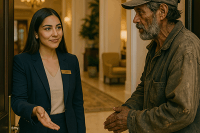 T-La noche en que un vagabundo pidió una habitación de hotel y descubrió que la misericordia también tenía camas vacías