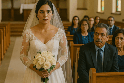 “Mis padres se rieron cuando caminé sola hacia mi boda, pero el silencio cayó cuando descubrieron la verdad detrás de todo”