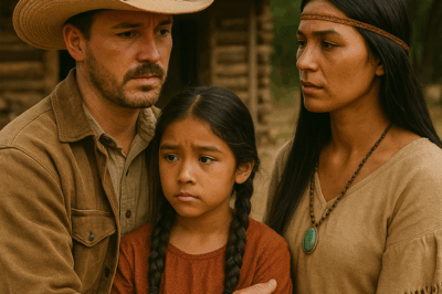 Un vaquero solitario encontró a una niña apache perdida en medio del desierto y decidió adoptarla sin imaginar quién era realmente. Años después, una mujer de mirada intensa apareció reclamando a la pequeña. Lo que reveló entonces sobre su identidad cambió para siempre la vida del hombre… y su destino.
