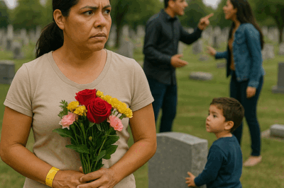 T- Salí de prisión con flores para la tumba de mi esposo, pero lo que vi sobre la lápida me devolvió la vida y el odio