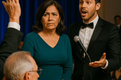 S-Mi hijo me subastó en su gala gritando “¡Un peso por mi mamá aburrida!”, todos se rieron… hasta que un desconocido levantó la mano y ofreció un millón de dólares por mí