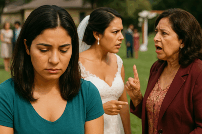 T – Mi hermana me pidió no ir a su boda porque la haría ver pobre y nadie imaginó lo que decidí hacer después