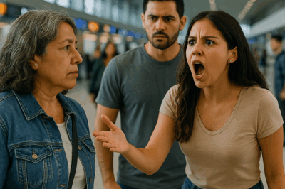 S-Mi nuera gritó en el aeropuerto que yo no debía estar ahí, pero lo que revelé frente a todos la dejó helada