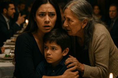 S-En La Cena De Bienvenida, Una Anciana Me Susurró Que Corriera Con Mi Hijo O Sería El Sacrificio De La Noche