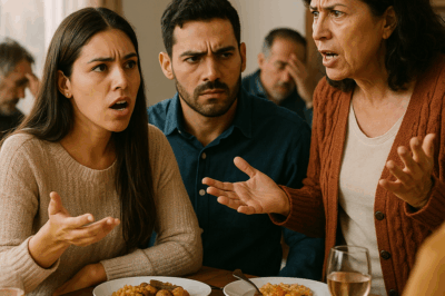 En la cena de Acción de Gracias mi hermana