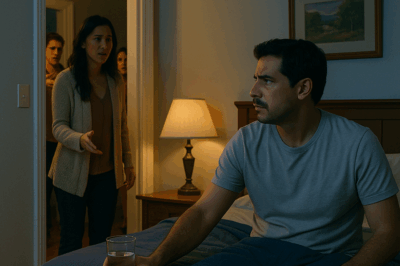 T- Cada noche mi esposa pone un vaso de agua en mi buró y me dice “no tomes esta agua”… la vez que desobedecí descubrí el secreto que mi familia llevaba años callando