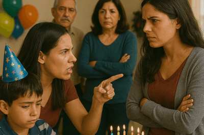 Tras organizar una fiesta de cumpleaños para mi hijo de diez años