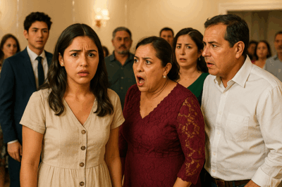 T- Me disfracé de empleada pobre para conocer a mis suegros en su fiesta, pero su reacción destrozó algo irreparable en mi novio