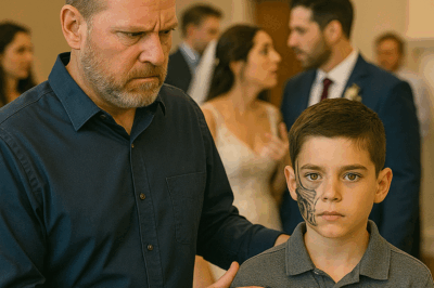 Mi suegro tatuó la cara de mi hijo de nueve años durante una boda para “marcarlo como heredero” y rompió para siempre nuestra familia