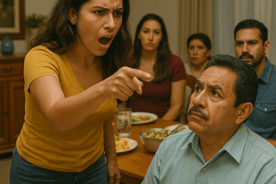 Durante una cena familiar, mi cuñada se levantó de repente, me señaló frente a todos y empezó a gritar, pero lo que descubrí después de su arrebato reveló secretos ocultos y cambió por completo nuestras relaciones familiares