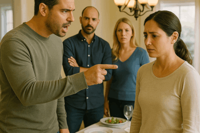 My Husband Called Me a Useless Woman in Front of Our Guests, So I Put Down the Plates, Picked Up My Dignity, and Changed Our Family Dinner Forever