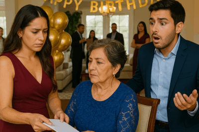 El día del cumpleaños de mi madre anunció