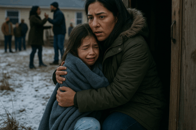 Encontré a mi hija encerrada en el cobertizo, tiritando de frío y muerta de hambre; me miró con los ojos llenos de miedo y susurró: “Mamá dijo que estabas muerto y que el tío se encargaría de mí para siempre”