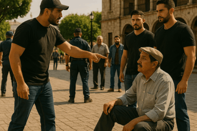 “Cuando un bolero humilde en la plaza se negó a agachar la cabeza y el cártel descubrió cuánto cuesta el miedo ajeno”
