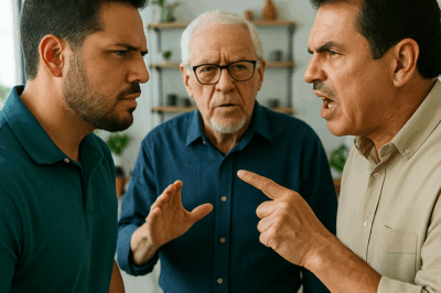 S-“¡Eres una vergüenza!”, me gritó mi padre… hasta que mi abuelo se levantó y dijo: “Es hora de la verdad”